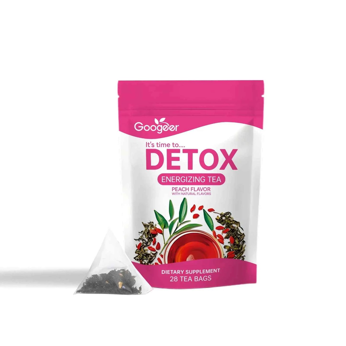 Googeer 28pcs Herbal Detox Weight Loss Tea