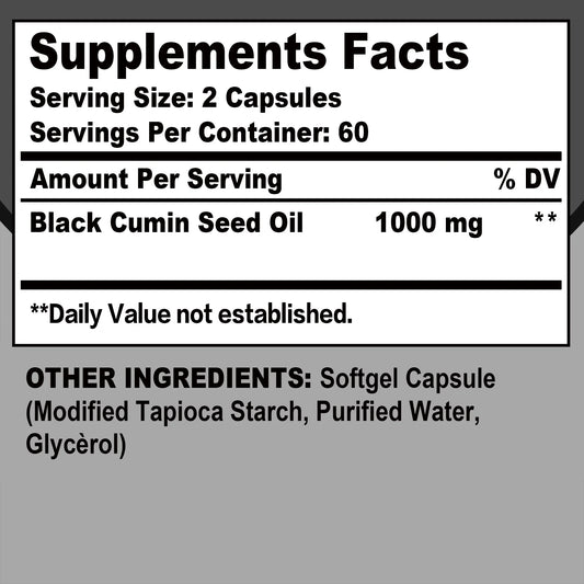 Black Seed Oil - Digestive Health