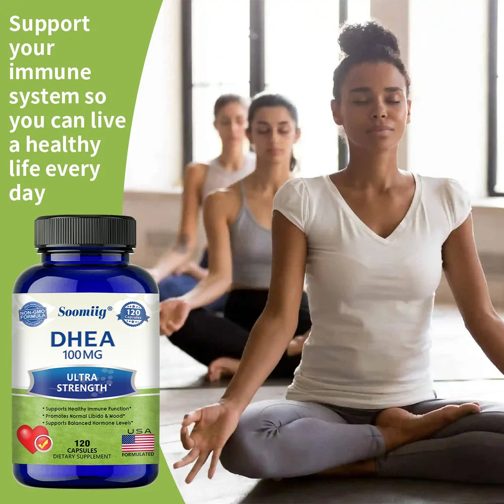 DHEA Nutritional Supplement
Supports Healthy Metabolism, Brain, Immune Function and Pure Energy