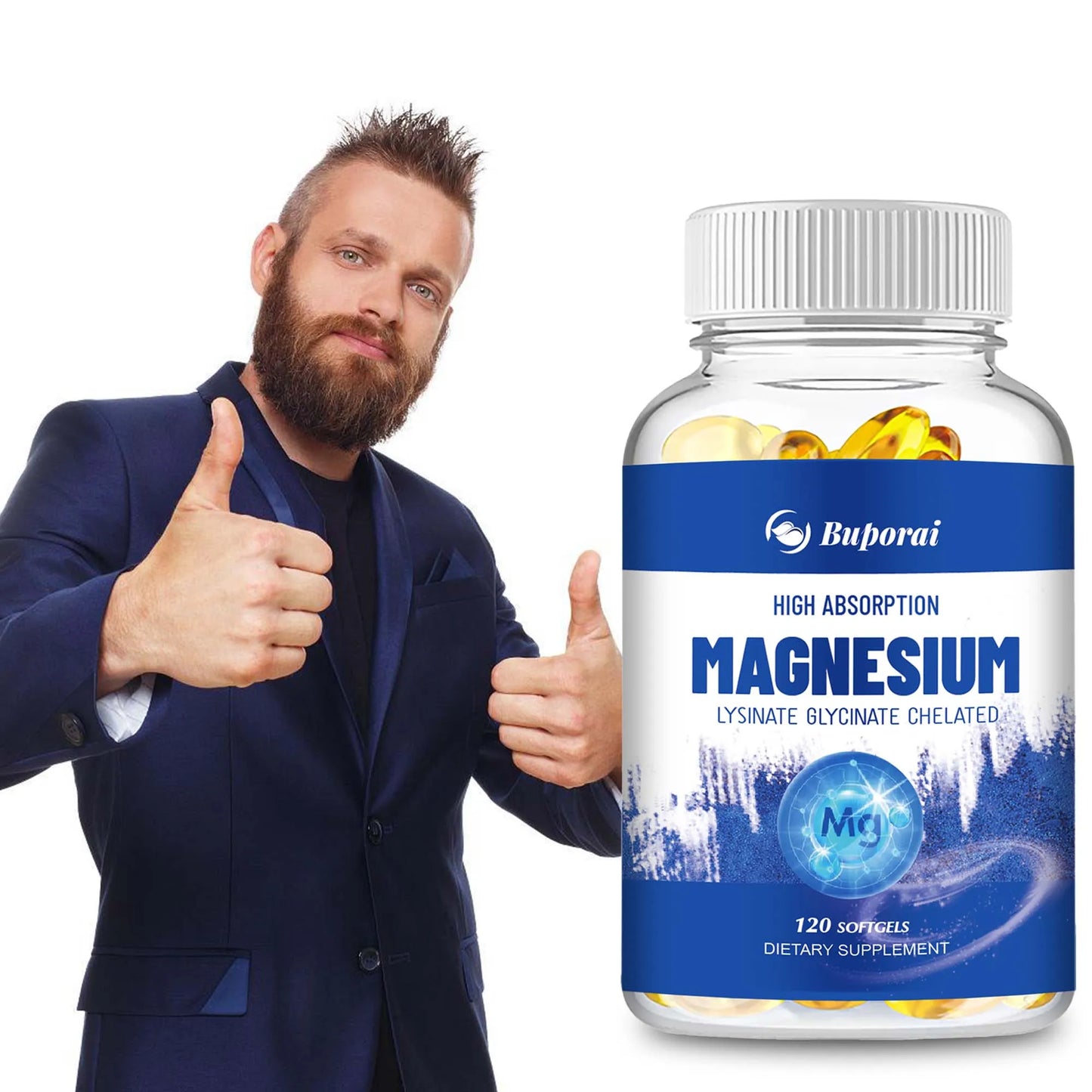 Magnesium Glycinate -120 Capsules