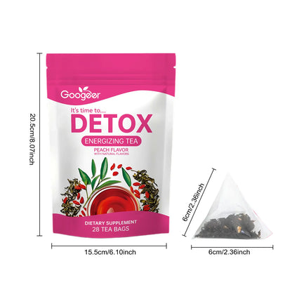 Googeer 28pcs Herbal Detox Weight Loss Tea
