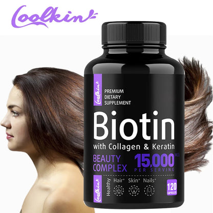 Biotin Collagen Capsules - 120 Capsules