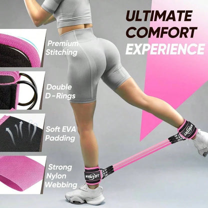 3pcs Ankle Resistance Bands
