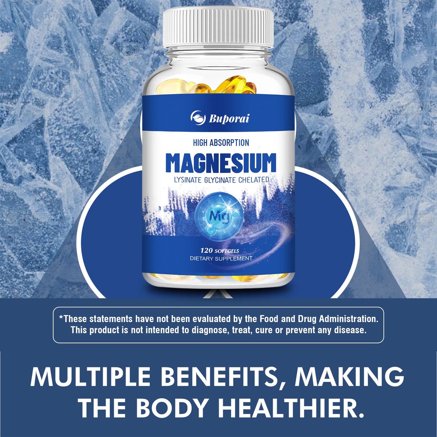 Magnesium Glycinate -120 Capsules