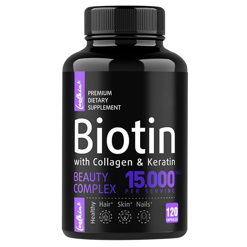 Biotin Collagen Capsules - 120 Capsules
