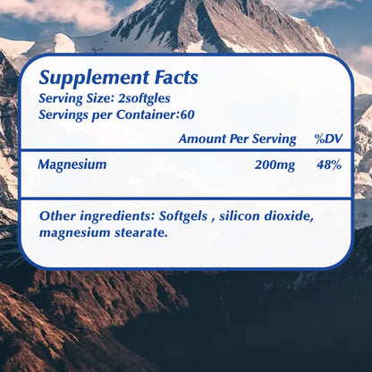 Magnesium Glycinate -120 Capsules