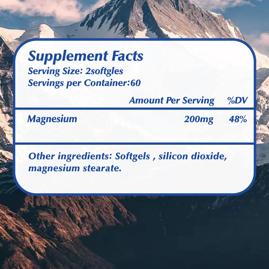 Magnesium Glycinate -120 Capsules