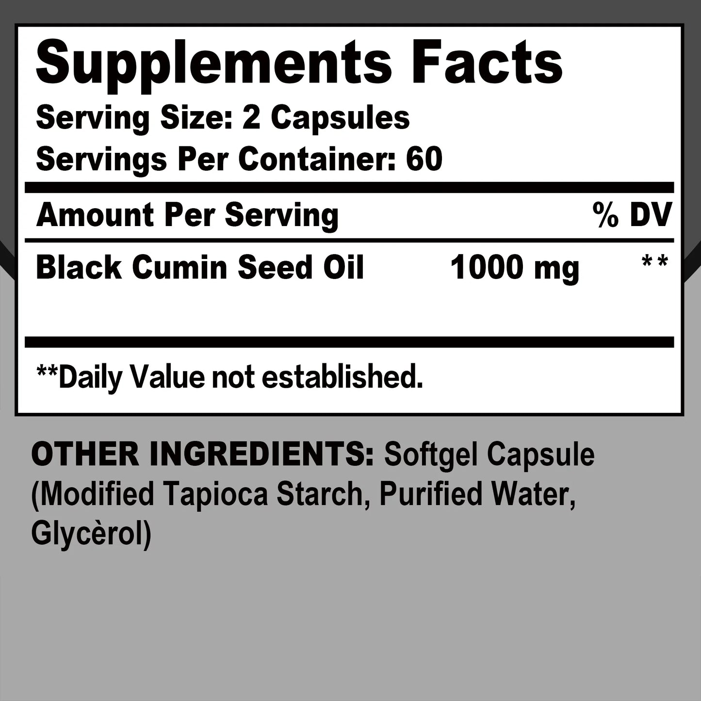 Black Seed Oil - Digestive Health