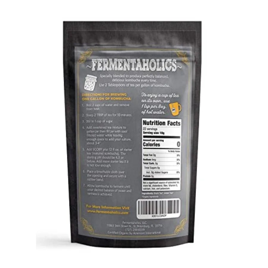 USDA Certified Organic Kombucha Tea Blend