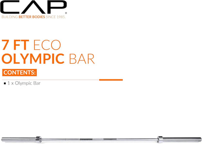 Barbell Bar | 85in Straight Bar Basic Chrome
