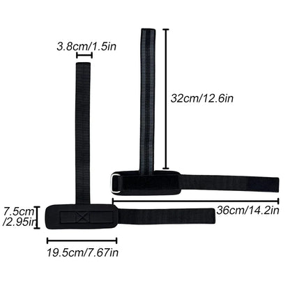 Weight Lifting Straps with Wrist Support