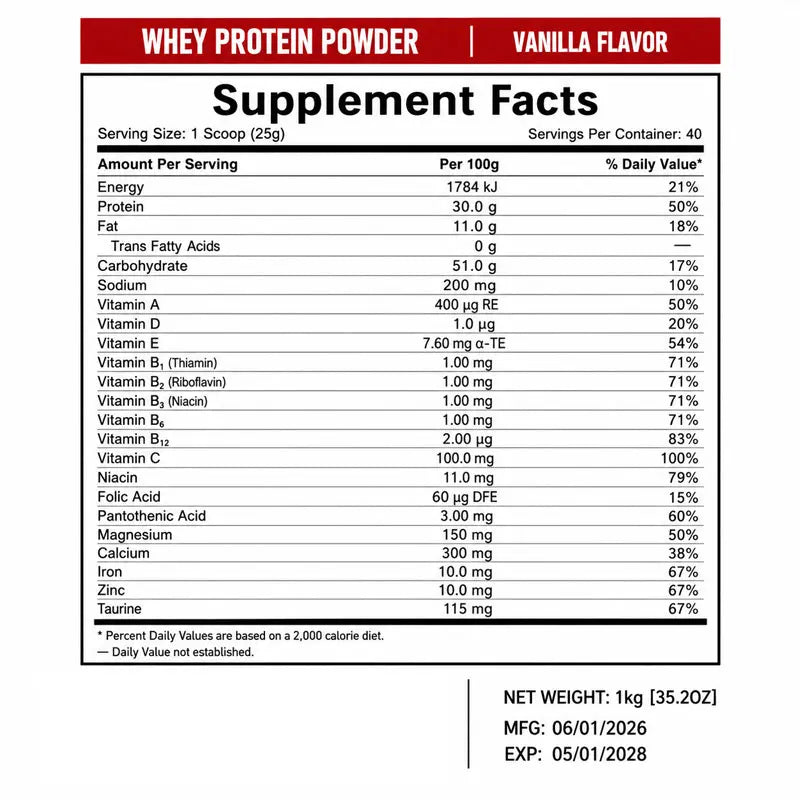 Whey Protein Powder