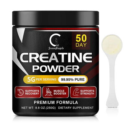 Creatine Monohydrate Powder - Muscle Recovery Men & Women Workout Supplements