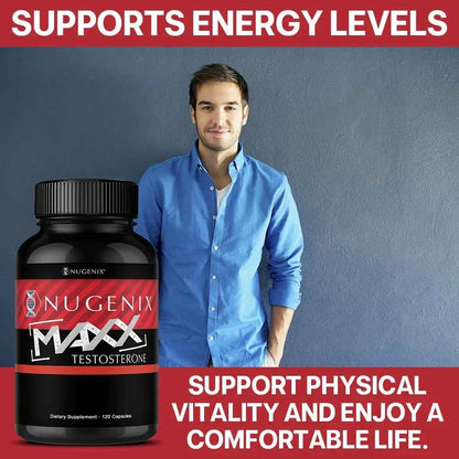 Nugenix Maxx - Male Performance, Endurance, Muscle, Hormone Boosting Formula