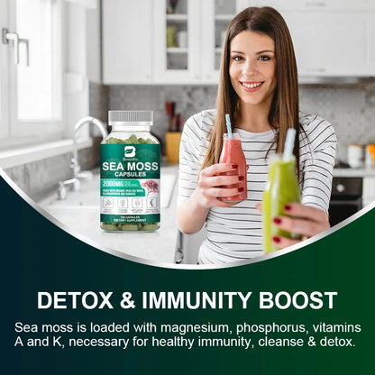 BEWORTHS Organic Sea Moss Pill