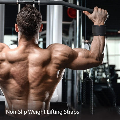 Weight Lifting Straps with Wrist Support