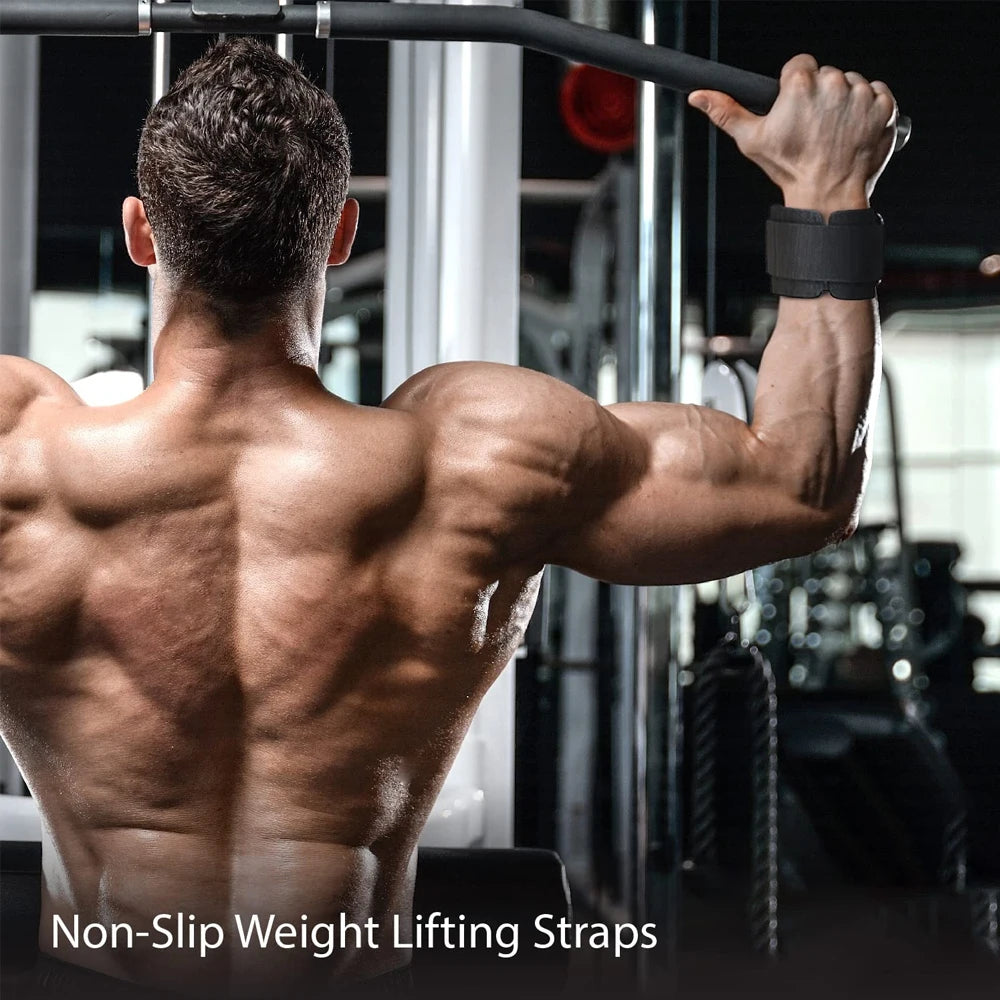 Weight Lifting Straps with Wrist Support