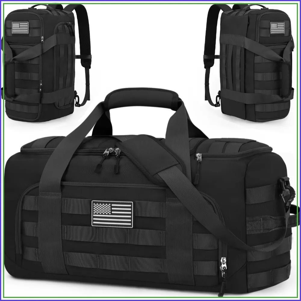 Tactical Gym Bag, 3-in-1 Sports Bag