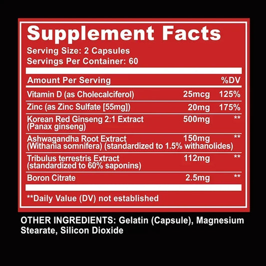 Muscle Supplement - 120 Capsules