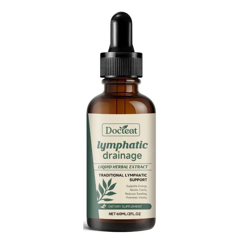 Lymphatic Drainage Drops 60ml Supplement Help Bloat Relief & Immune System