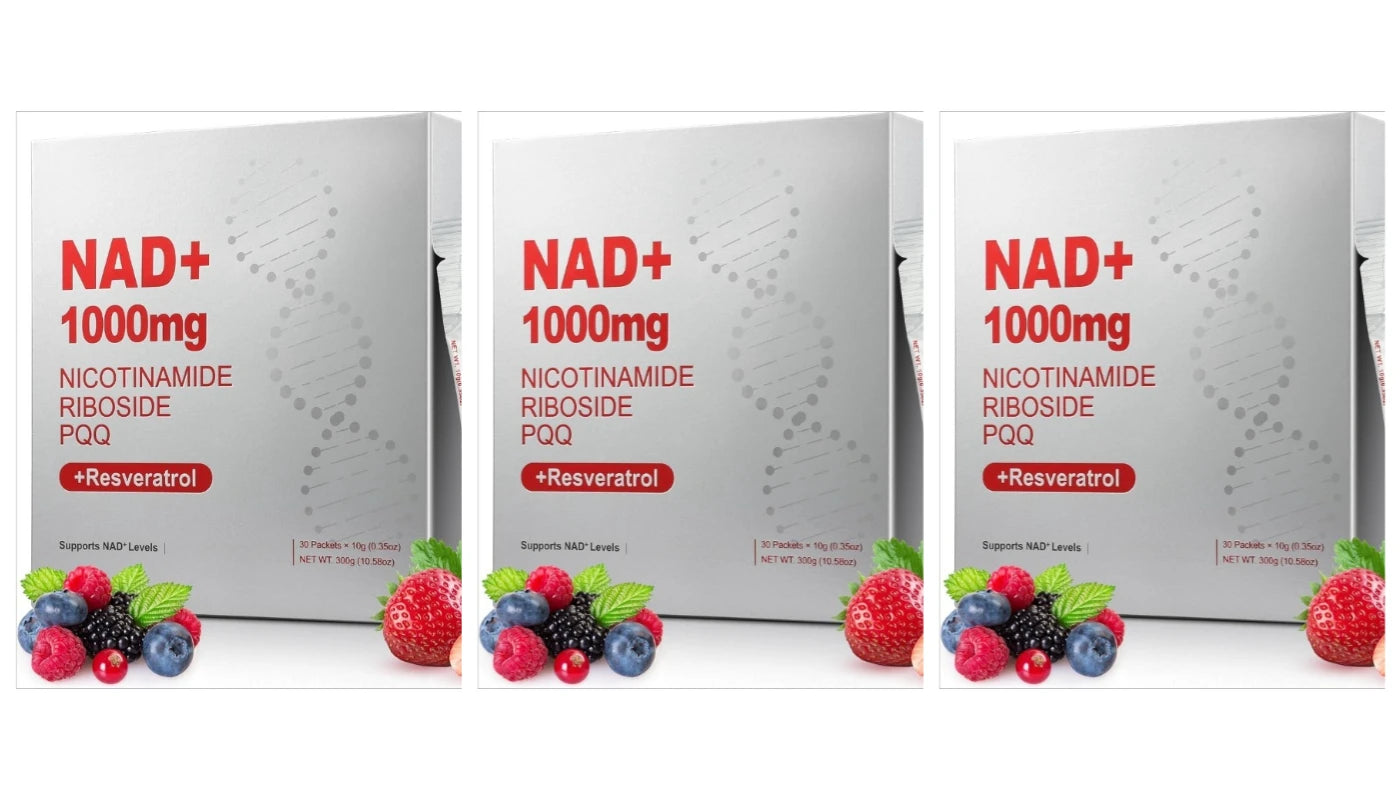 1000mg High-Potency NAD+ Liquid Supplement