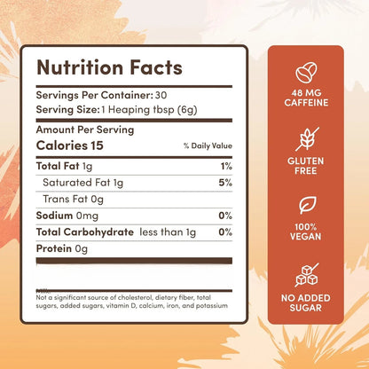 Organic Mushroom Coffee Powder Contain 6 Types Adaptogenic Mushrooms Extract MCT Oil Brewing Use Smooth Daily Beverage Support