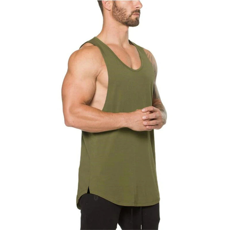 Cotton Breathable Sleeveless T-Shirt