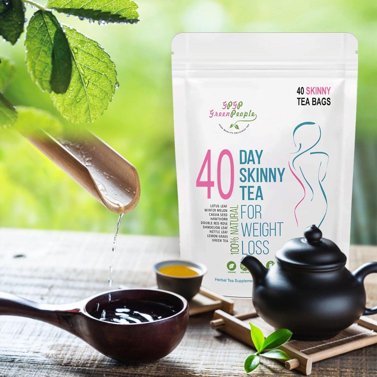 Natural 40 Days Herbal Skinny Detox