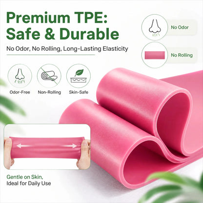 TPE Resistance Bands Set – 5 Levels Non-Slip Booty Exercise Bands