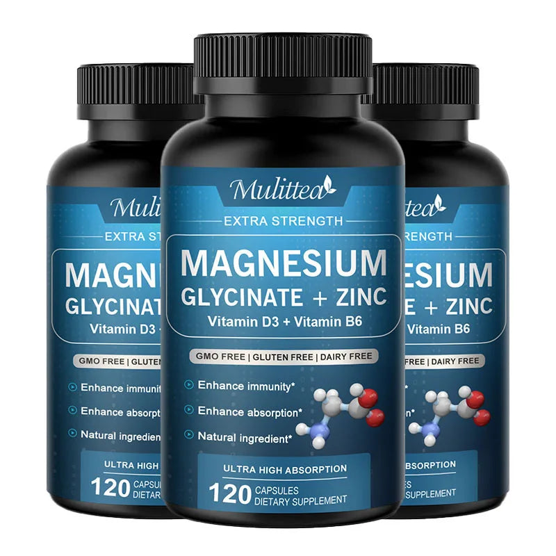 Mulittea 500mg Glycine Magnesium with Zinc
