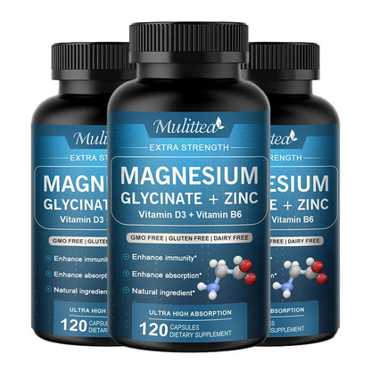 Mulittea 500mg Glycine Magnesium with Zinc