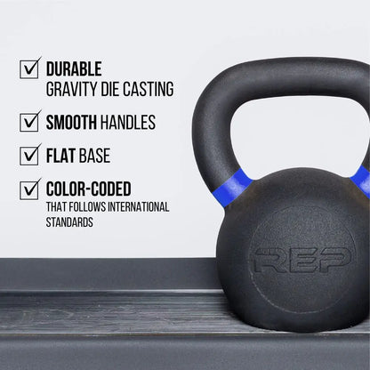 Kettlebell Set and Singles, 4kg to 24kg, 9lb to 53lb Weight Range