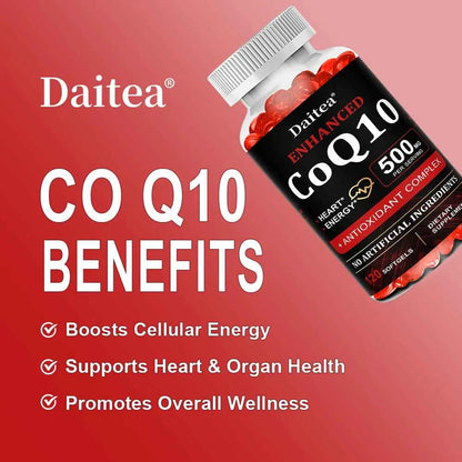 CoQ10 500mg, Supports Heart Health