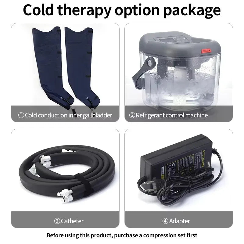 JILI Press therapy Air Compression Leg Recovery Boots