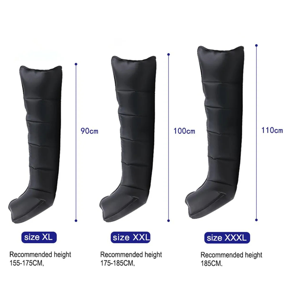 JILI Press therapy Air Compression Leg Recovery Boots