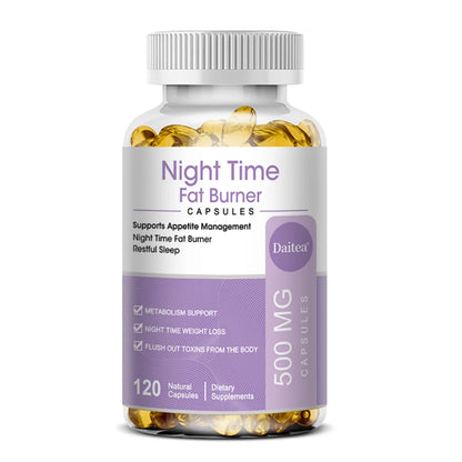 Nighttime Fat Burner, Boosts Metabolism, Weight Management, Improves Sleep