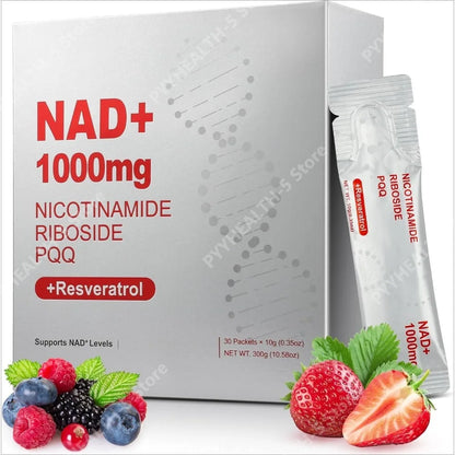 1000mg High-Potency NAD+ Liquid Supplement