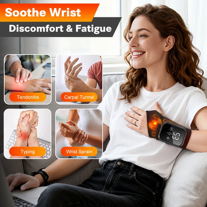 Electric Heating Wrist Massager
