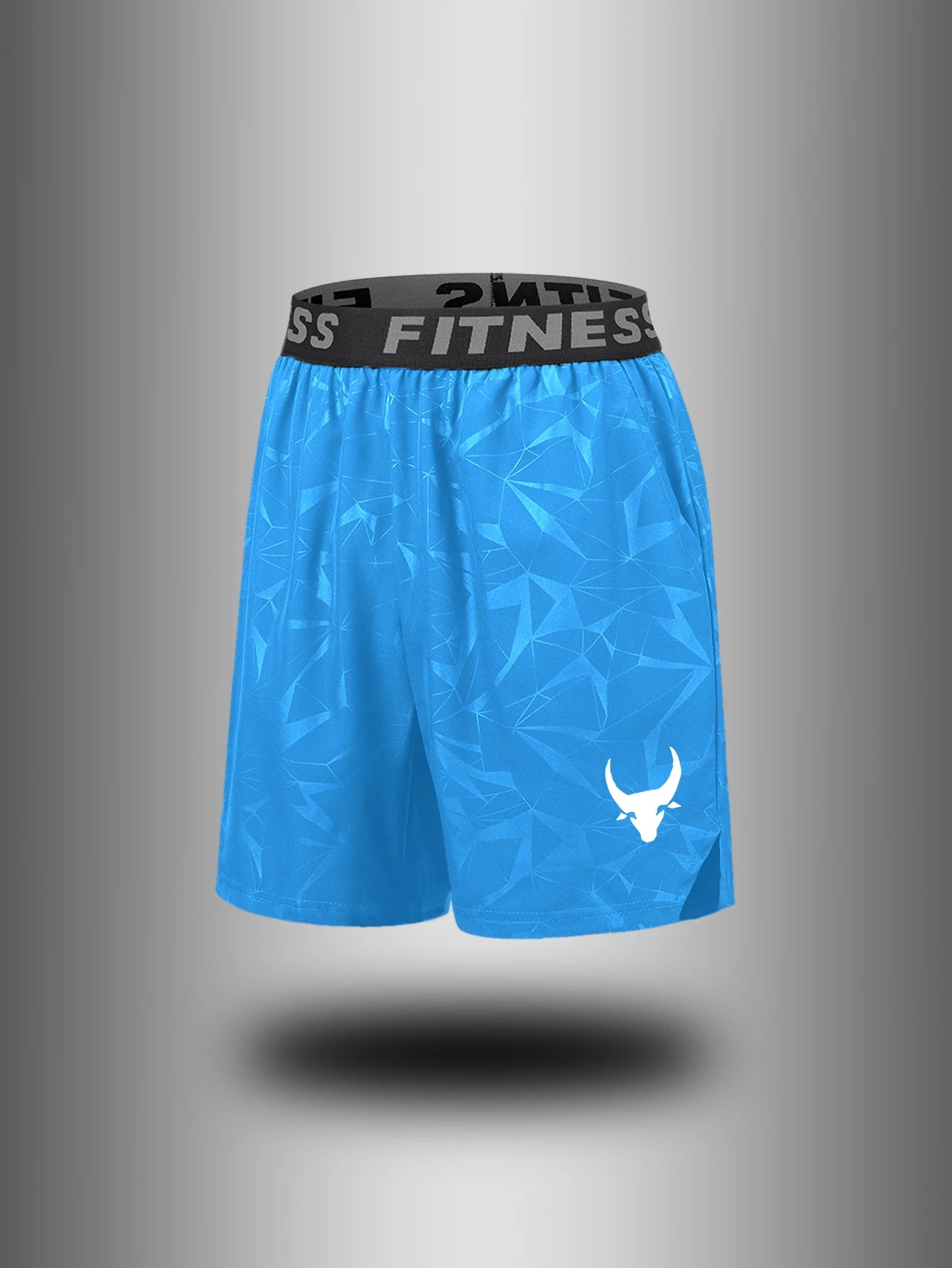 Men'S Athletic Quick-Dry Casual Elastic Waistband Shorts