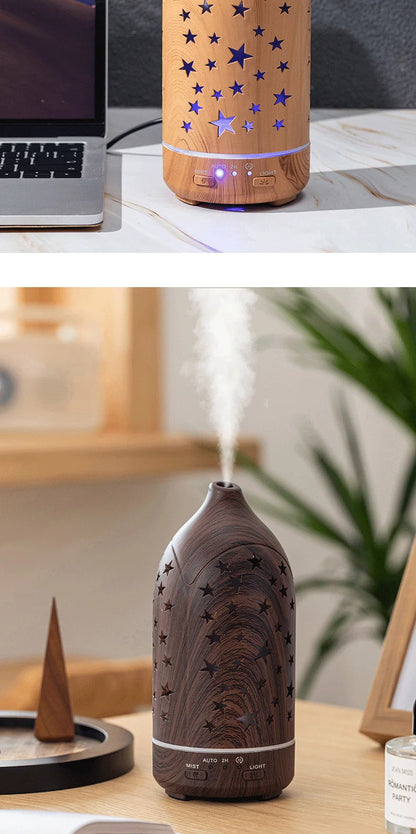Ultrasonic Essential Oil Diffuser with LED lights 100ml Water Tank