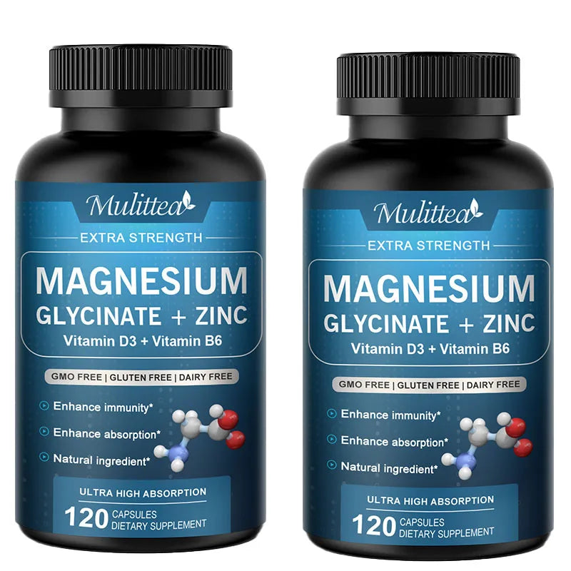 Mulittea 500mg Glycine Magnesium with Zinc