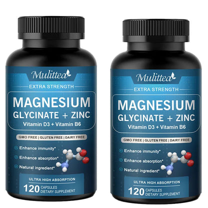 Mulittea 500mg Glycine Magnesium with Zinc