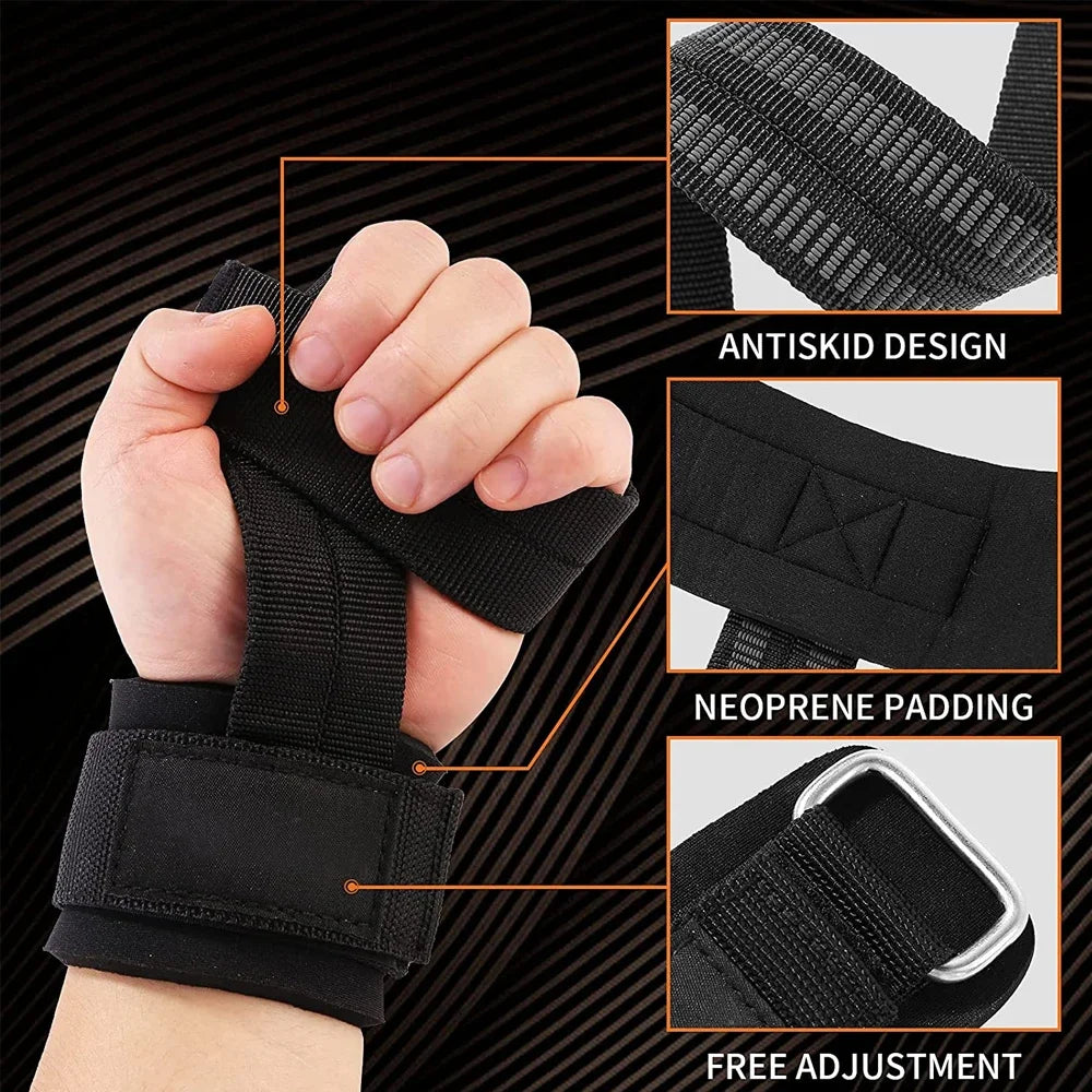Weight Lifting Straps with Wrist Support