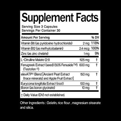 TOTAL-T - Improve Muscle Strength & Growth, Testosterone Booster Supplement for Men