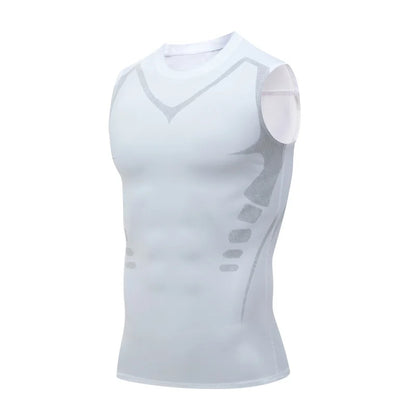 Mans Compression Tank Top Men Gym Shirt Sleeveless