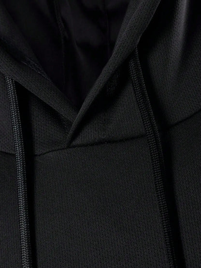 Gym Rark Men's Hooded Vest And Pants Sports Suit