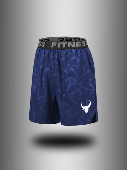 Men'S Athletic Quick-Dry Casual Elastic Waistband Shorts