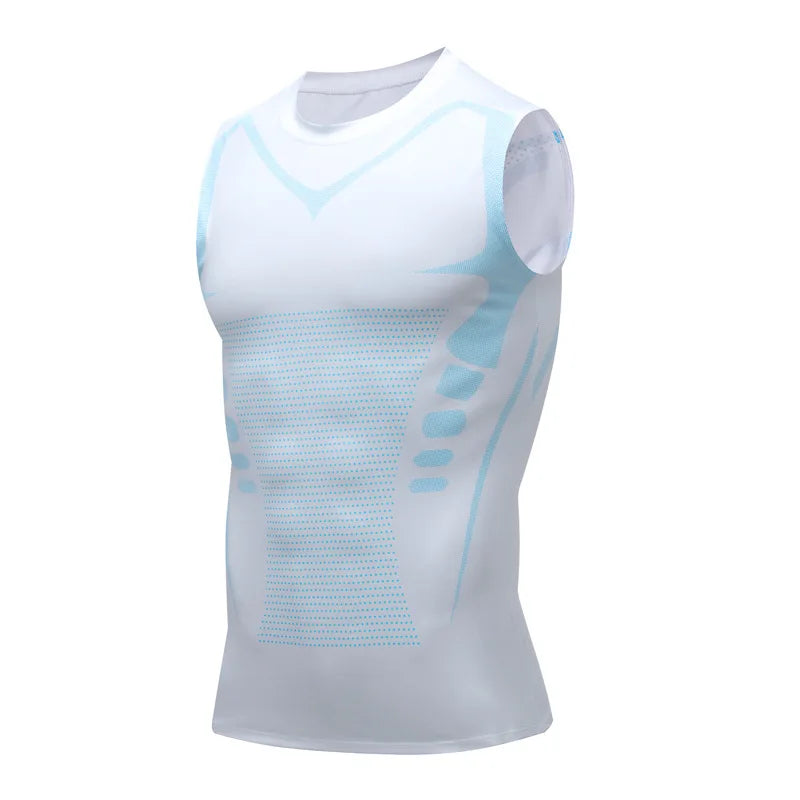 Mans Compression Tank Top Men Gym Shirt Sleeveless