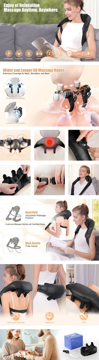 Masgre Shiatsu Back Neck Massager