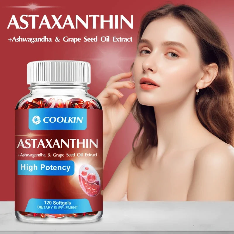 Astaxanthin 24mg - Remium Antioxidant - 120 Capsules